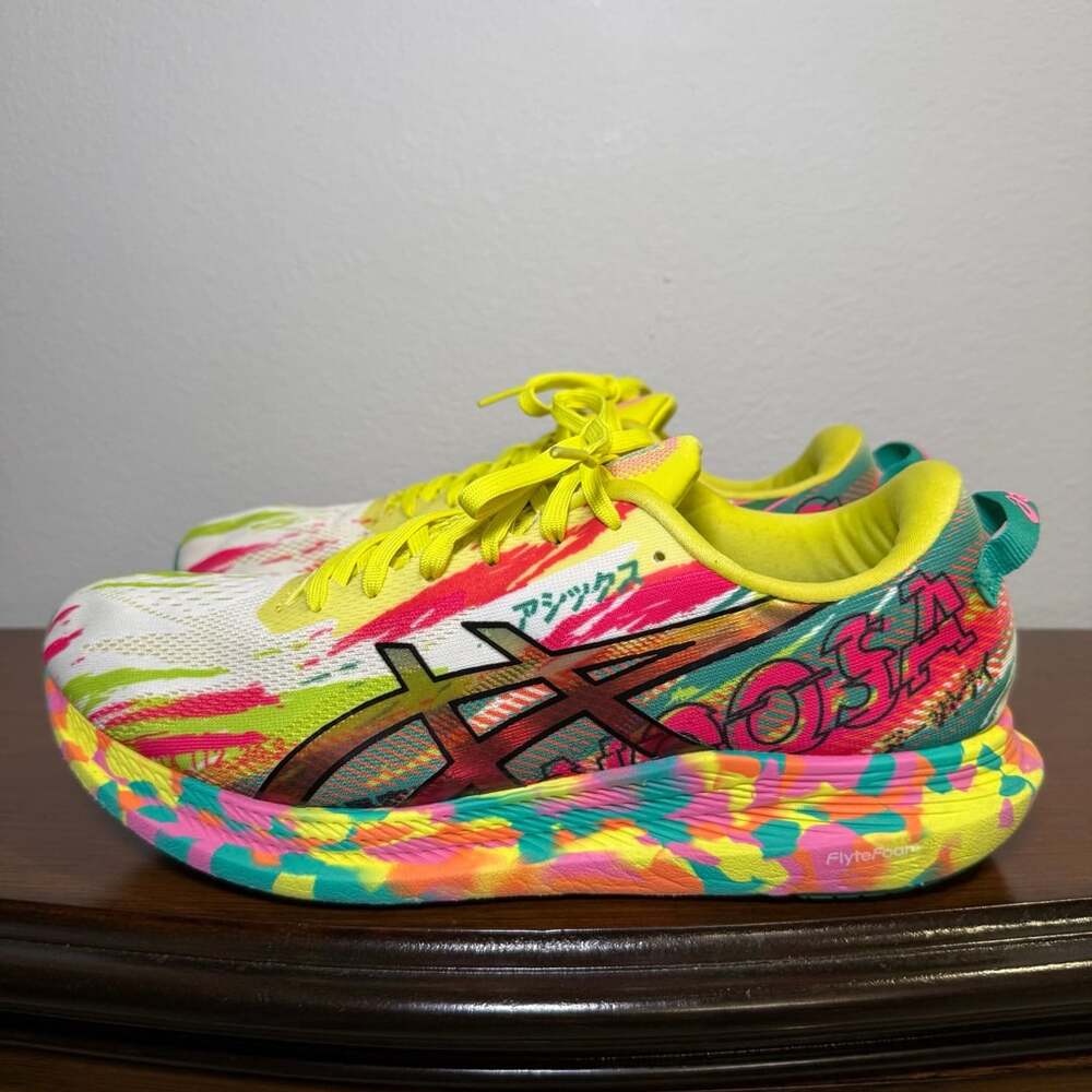 Asics Noosa Tri 13 Men Size 12 Hot Pink Sour Yuzu